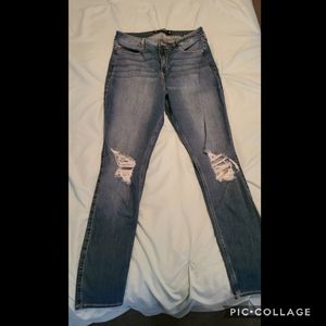 Hollister Curvy High Rise Super Skinny Jeans
